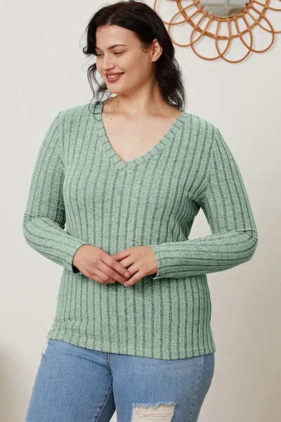 Tara V-Neck Long Sleeve