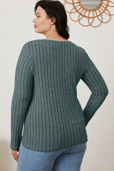 Tara V-Neck Long Sleeve