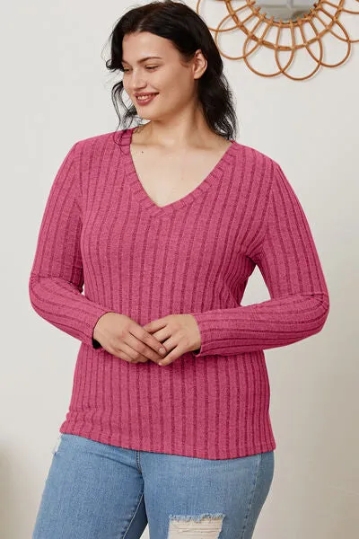 Tara V-Neck Long Sleeve