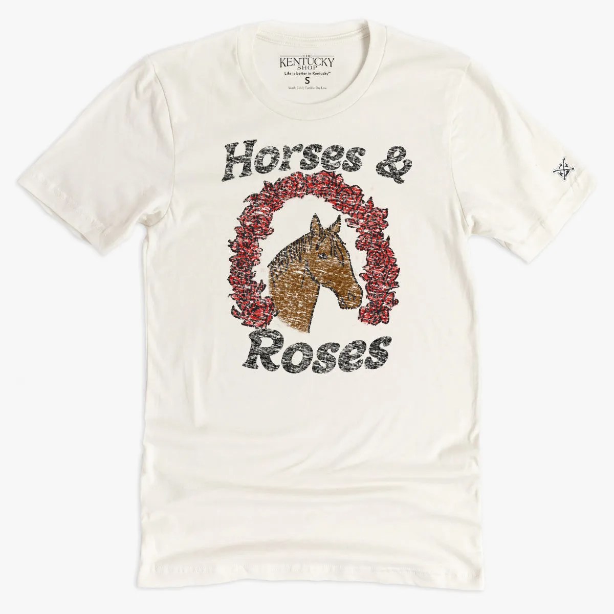 The Horses and Roses Tee