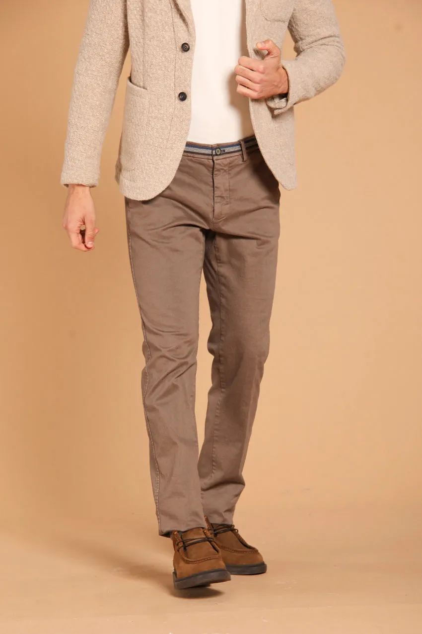 Torino Winter men's chino pants in gabardine slim fit 