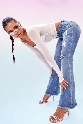 Women's Sustainable WannaBettaButt Super Flare Jeans